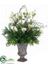 Silk Plants Direct Lilac, Locust, Curly Willow - Cream Green - Pack of 1
