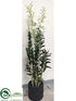Silk Plants Direct Dendrobium Plant - Green - Pack of 1
