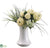 Ranunculus, Snowball, Grass - Cream White - Pack of 1