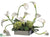 Calla Lily, Hydrangea - White Green - Pack of 1