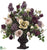 Lilac, Rose, Magnolia, Hydrangea - Violet Burgundy - Pack of 1