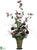 Dendrobium Orchid, Ranunculus - Violet Purple - Pack of 1