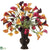 Calla Lily - Eggplant Orange - Pack of 1