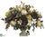 Lily, Peony, Hydrangea, Ranunculus - Burgundy Beige - Pack of 1