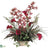 Calla Lily, Cymbidium Orchid, Greenery - Beauty Watermelon - Pack of 1