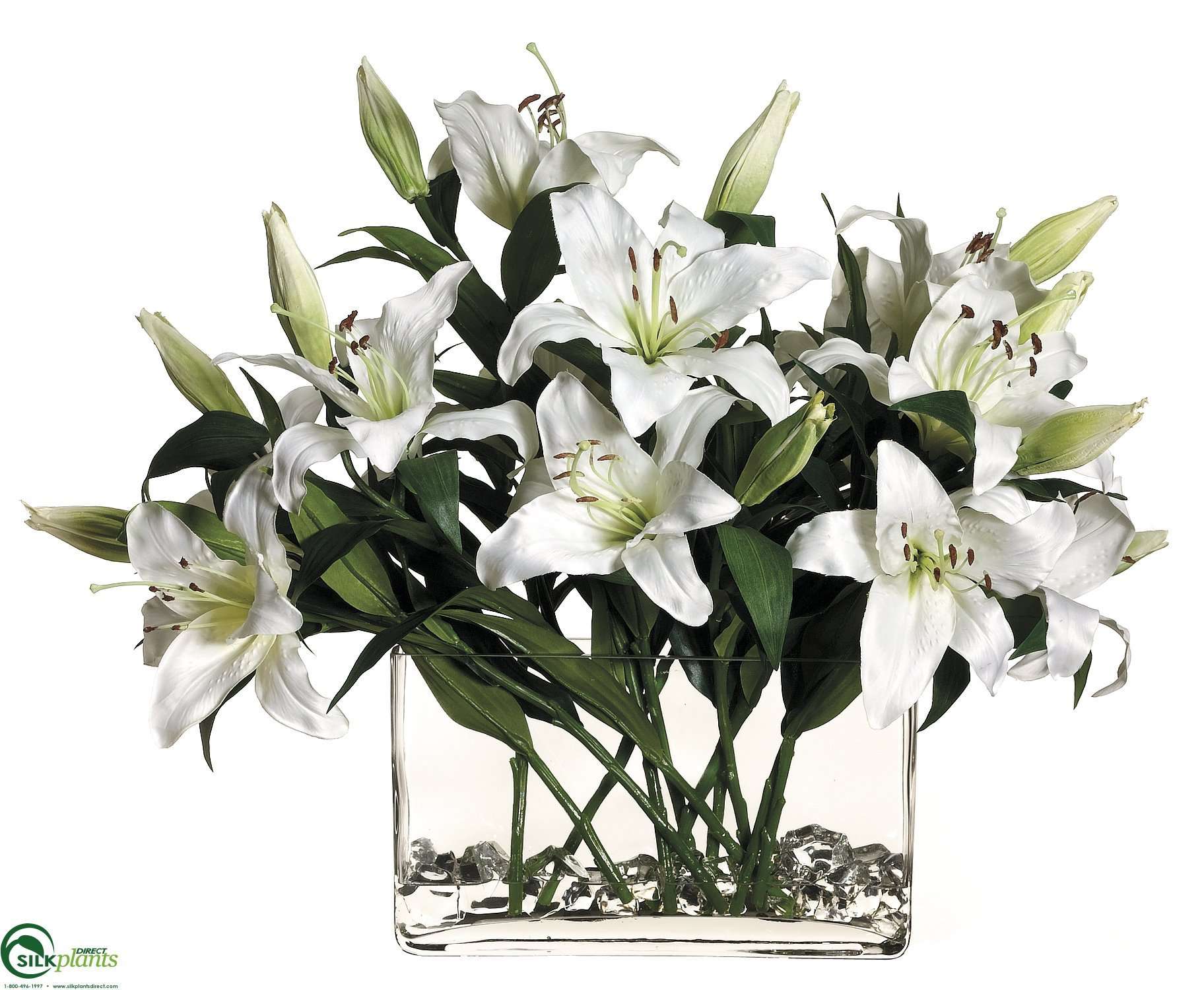 fake white lilies Artificial Stargazer Lilies | Faux Lily Flowers | Artificial Lily Flowers