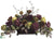 Rose, Hydrangea, Dahlia, Peony - Eggplant Brown - Pack of 1