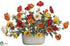 Silk Plants Direct Poppy - Yellow Orange - Pack of 1