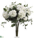 Silk Plants Direct Hydrangea - Cream - Pack of 1