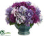 Silk Plants Direct Hydrangea - Purple Lavender - Pack of 1
