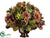 Artichoke, Hydrangea, Ranunculus, Amaryllis - Chocolate Green - Pack of 1