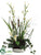Calla Lily, Cattail, Ivy, Grass - Cream Green - Pack of 1