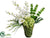 Dendrobium Orchid, Hydrangea, Calla Lily - Cream Green - Pack of 1