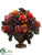Rose, Pomegranate, Berry - Burgundy Rust - Pack of 1