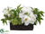 Mix, Lilac, Peony Arrangement - White Green - Pack of 1
