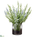 Silk Plants Direct Lavender, Rosemary - Lavender Green - Pack of 1