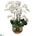 Silk Plants Direct Orchids - White - Pack of 1
