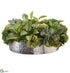 Silk Plants Direct Succulent Kalanchoe - Green - Pack of 1