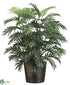 Silk Plants Direct Areca Palm Tree - Green - Pack of 1