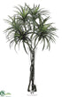 Silk Plants Direct Dracaena Plant - Green - Pack of 1