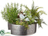 Silk Plants Direct Garden - Green - Pack of 1