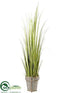 Silk Plants Direct Reed Grass - Green - Pack of 1