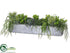 Silk Plants Direct Aeonium, Cactus Arrangement - Green - Pack of 1