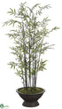 Silk Plants Direct Bamboo Tree - Green - Pack of 1