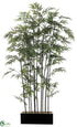 Silk Plants Direct Bamboo Tree - Green Black - Pack of 1