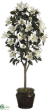 Silk Plants Direct Magnolia Tree - White - Pack of 1