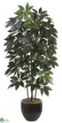 Silk Plants Direct Schefflera Tree - Green - Pack of 1