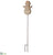 Snowman Garden Stake - Gray - Pack of 8