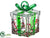 Peppermint Candy, Candy Cane Gift Box - Green Red - Pack of 6