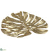 Silk Plants Direct Monstera Leaf Mat - Gold - Pack of 6