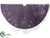 Snowflake Embroidery Tree Skirt - Gray Silver - Pack of 2