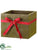 Wood Box - Green - Pack of 4