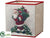 Santa Storage Box - Red Green - Pack of 6