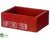 Merry Christmas Wood Box - Red White - Pack of 12