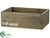 Wood Box - Natural - Pack of 6