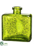Silk Plants Direct Glass Vase - Green - Pack of 10