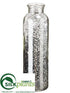 Silk Plants Direct Glass Vase - Silver - Pack of 12