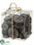 Button - Gray - Pack of 12