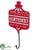 Stocking Holder - Red White - Pack of 4