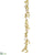 Metallic Eucalyptus Leaf Garland - Champagne - Pack of 12