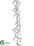 Silk Plants Direct Twig Garland - Snow Brown - Pack of 4