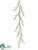 Braided Raffia, Rope Garland - Brown - Pack of 6