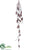 Pine Cone Garland - Brown Whitewashed - Pack of 6
