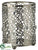 Candleholder - Silver Clear - Pack of 6