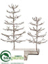 Silk Plants Direct Twig Tree Stocking Holder - Rust - Pack of 1