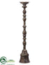 Silk Plants Direct Metal Candleholder - Bronze Antique - Pack of 8